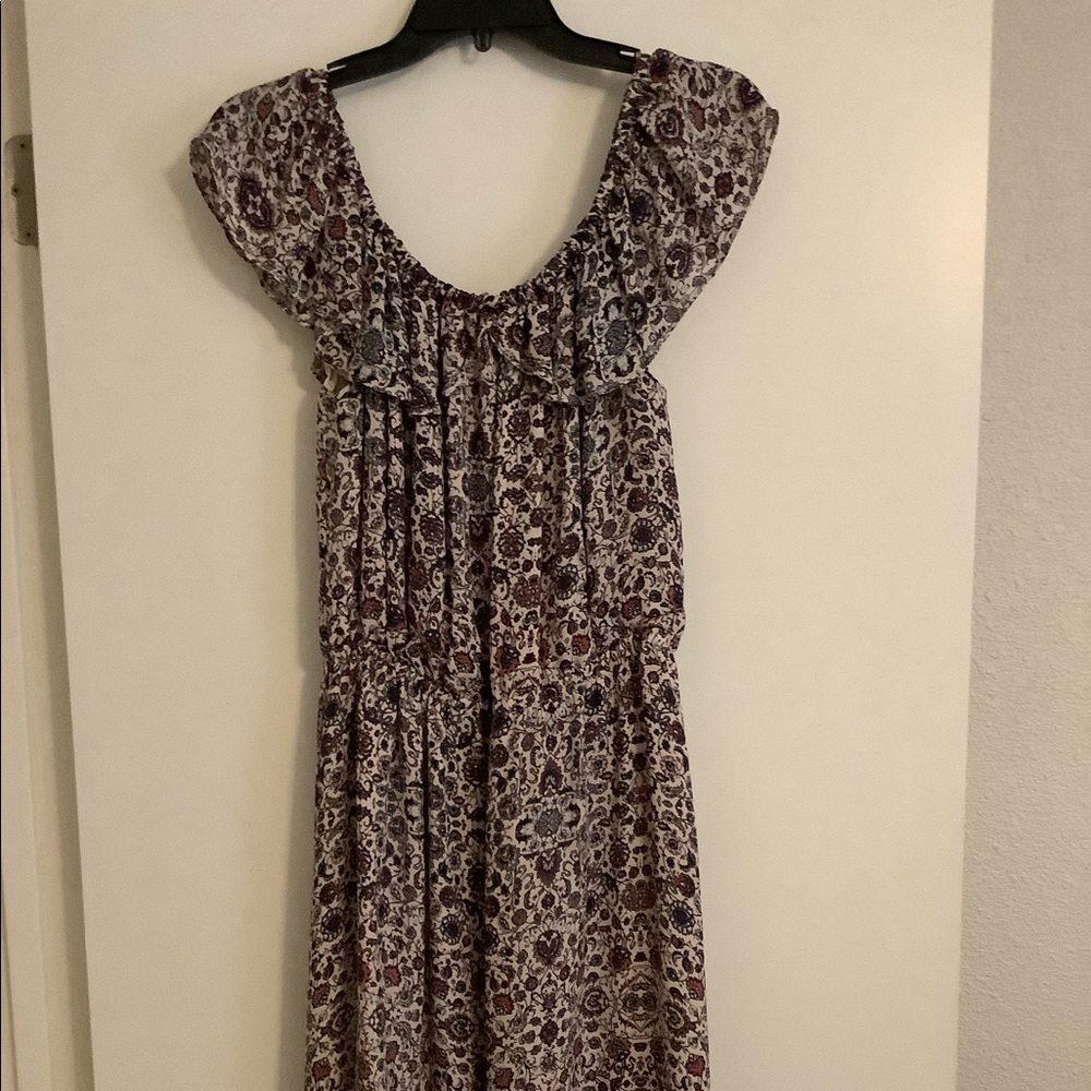 L’Agence Silk Print Sundress Size L